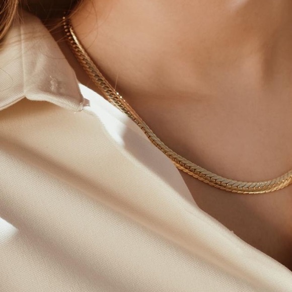 💛18K gold plated snake chain - Picture 4 of 10